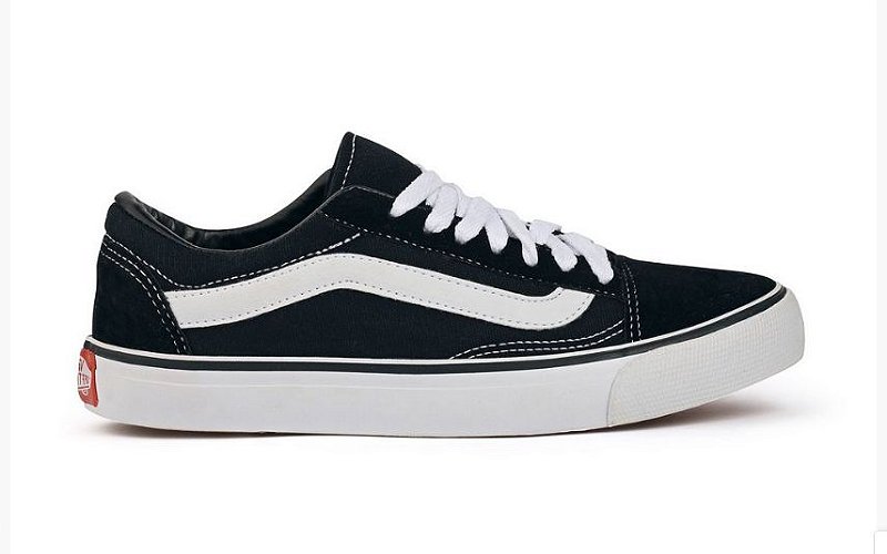 tenis old skool preto e branco