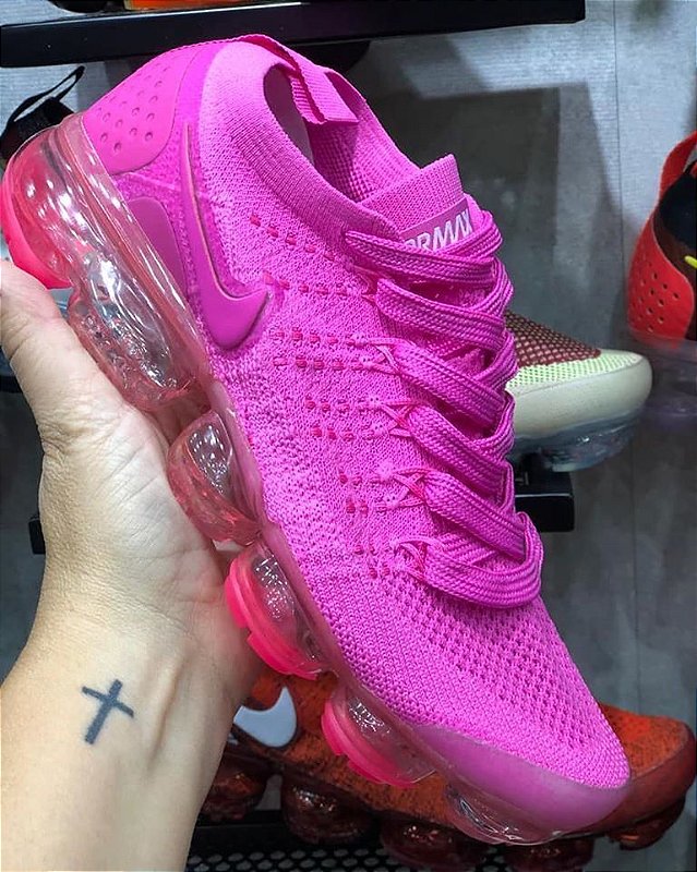 tenis da nike rosa choque
