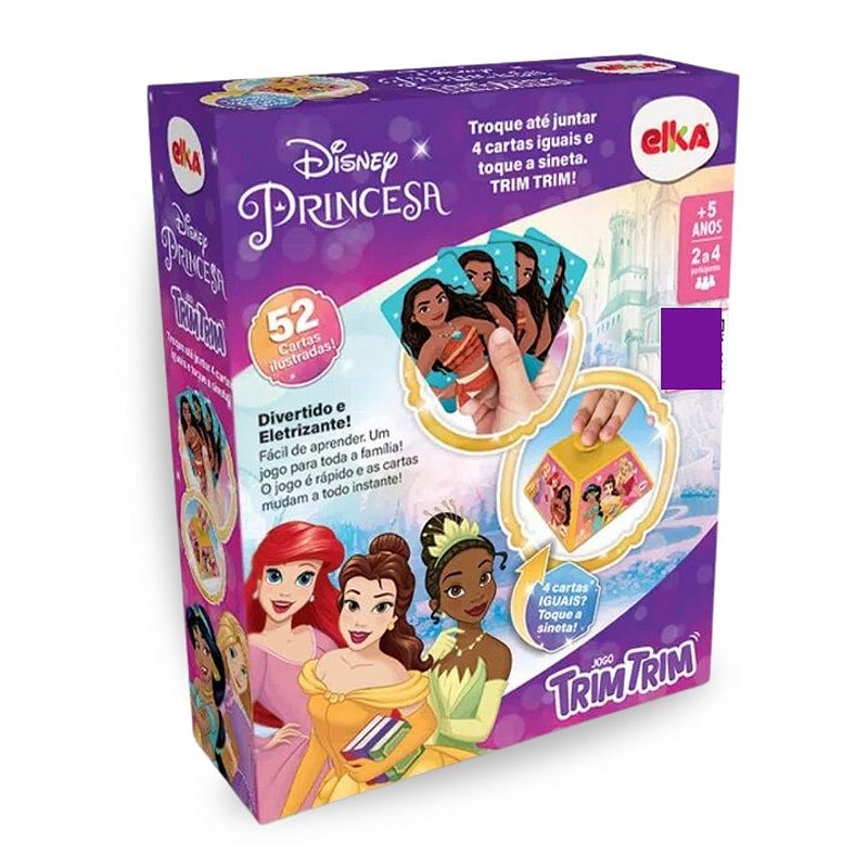 Jogo Trim Trim Princesas - Disney - Mary Toys Brinquedos