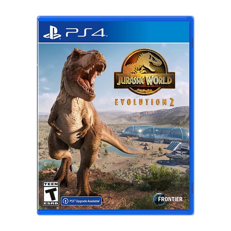 Jogo Mídia Física Original Jurassic World Evolution Para Ps4