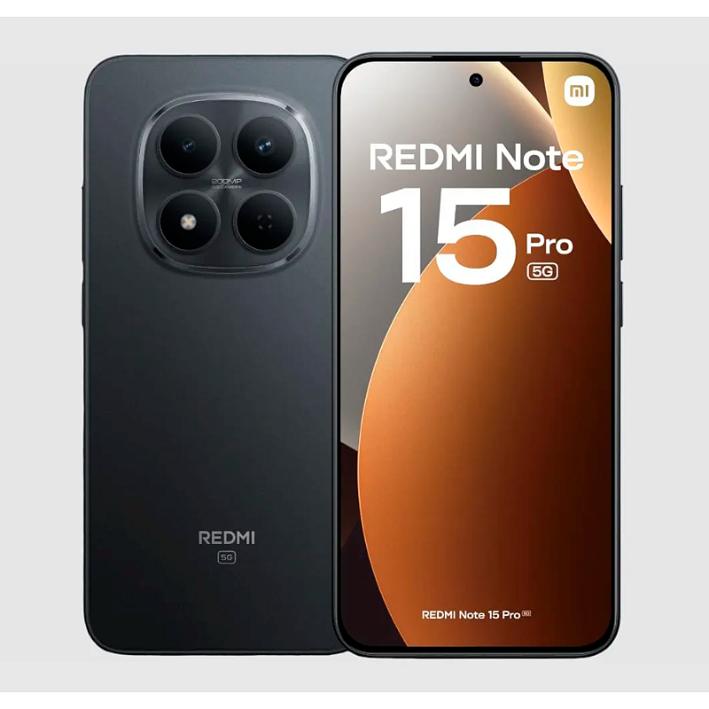 Smartphone Xiaomi Redmi Note 15 Pro 5G 512GB 8GB Preto - SL Shop
