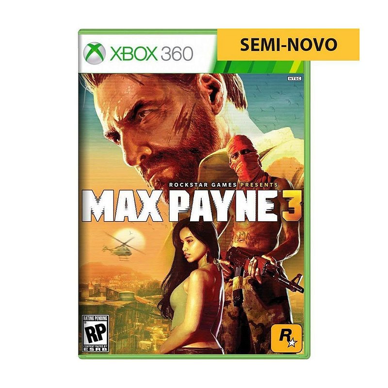 Jogo Max Payne 3 - Xbox 360 - Loja de Games