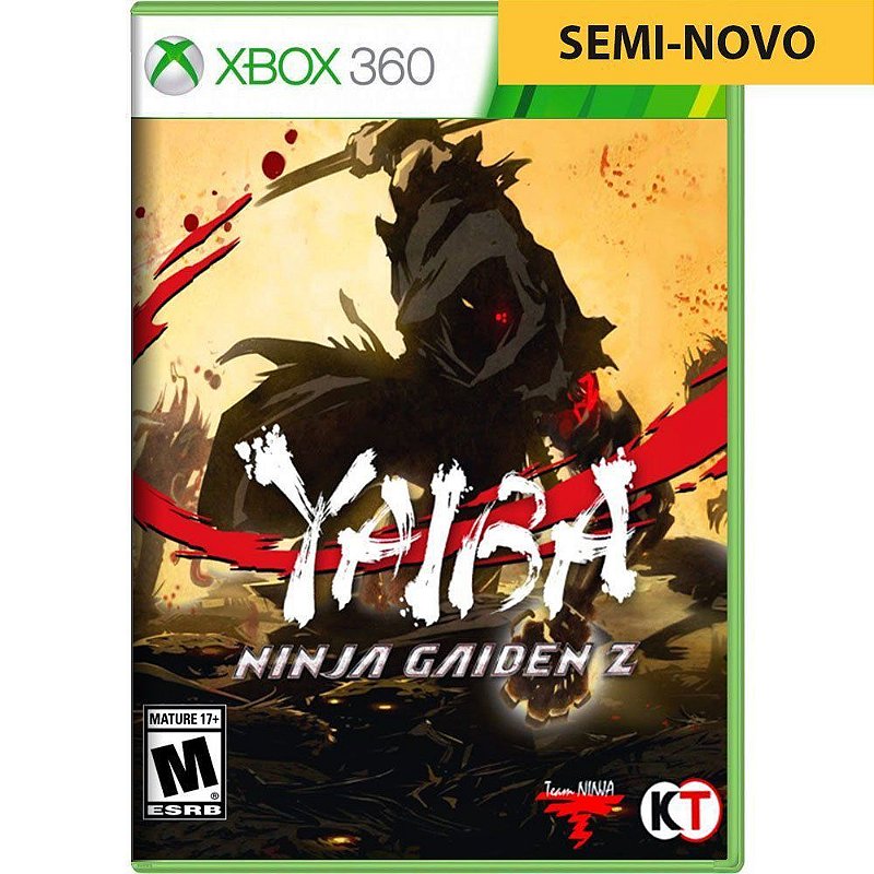 忍邪乱武　7BOX Jogo Ninja Gaiden Z Yaiba -Xbox 360 Seminovo - SL Shop - A melhor