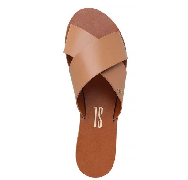 Rasteira tira cruzada santa lolla Clearance