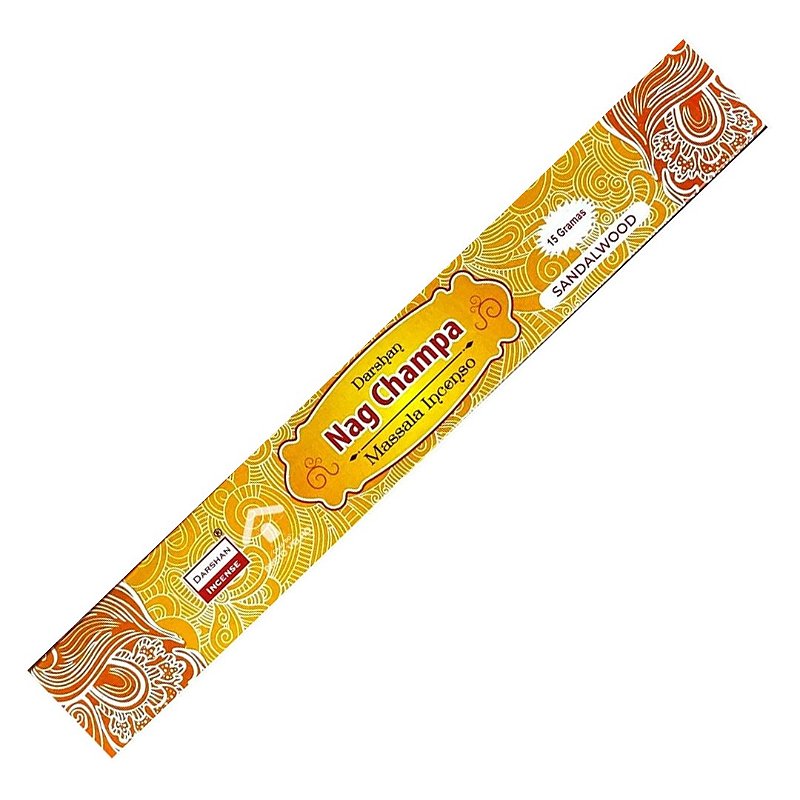 Incenso Nag Champa dorato - Templo de Buda - Loja de produtos esotéricos