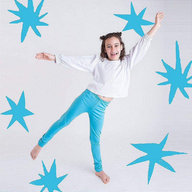 Legging Infantil Céu Estrelado