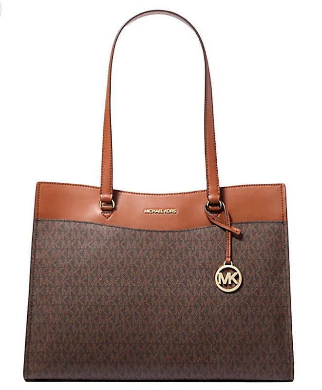 BOLSA MICHAEL KORS JET SET TRAVEL GRANDE TOTE BROWN - Thais Talim