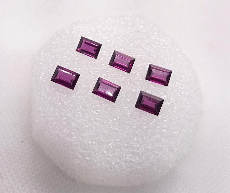 Granadaページ Granada Facetada Retangular 5x7 mm - Kenede Pedras - Venda de