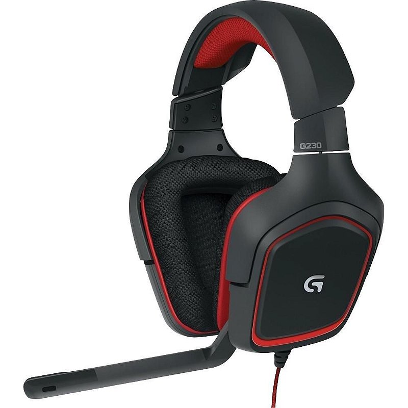 Headset Gamer Logitech G230 981-000541 Comptech Informatica