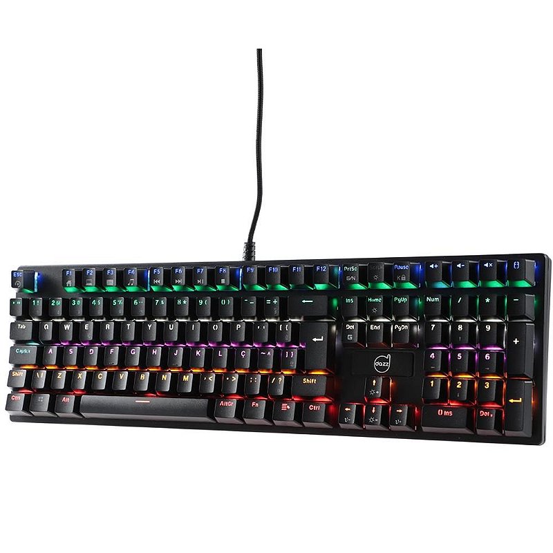 Teclado Mecânico Gamer Dazz Rapid Fire FPS Pro, RGB - 625328