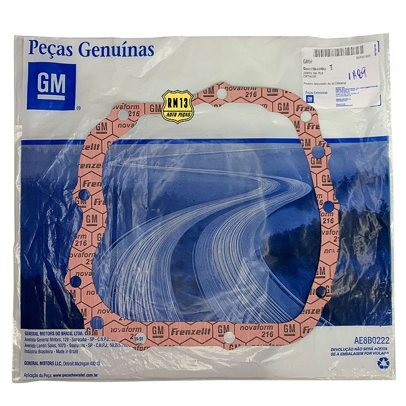 Junta Intermediaria Cambio F17 Corsa Meriva Montana Genuína - RM