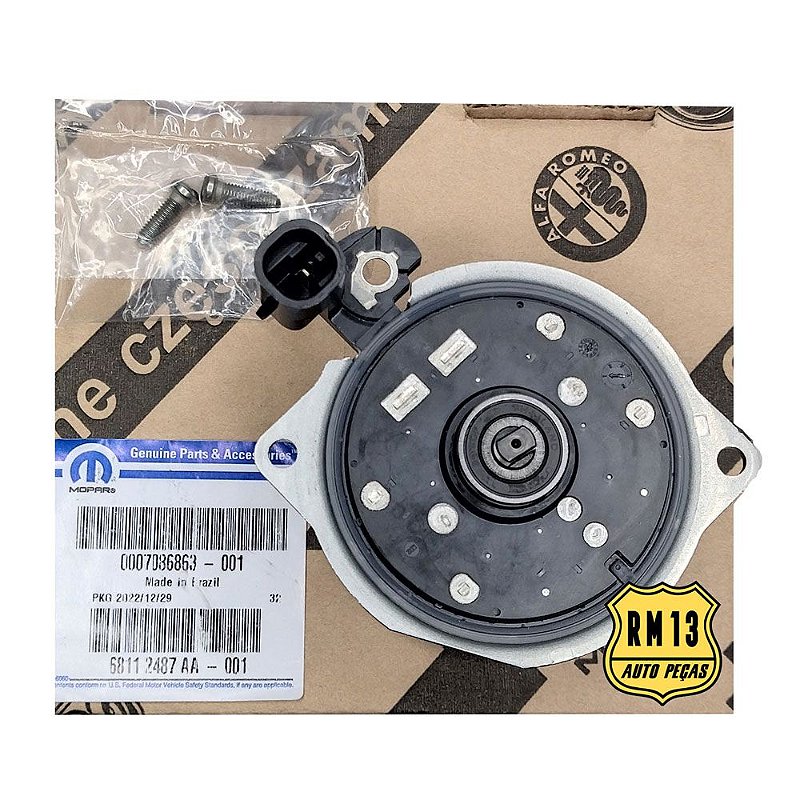 Motor Elétrico Bomba Robô Dualogic FIAT 7086863 Genuíno - RM 13 Auto Peças