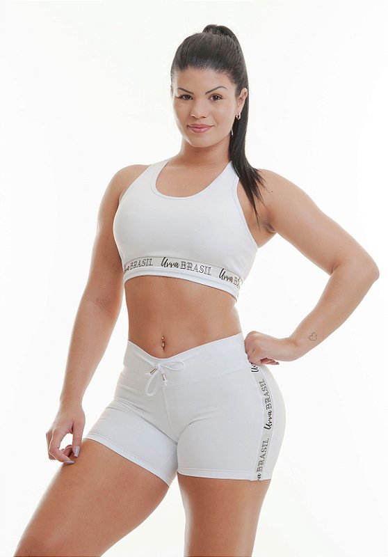 Conjuntinho fitness Branco