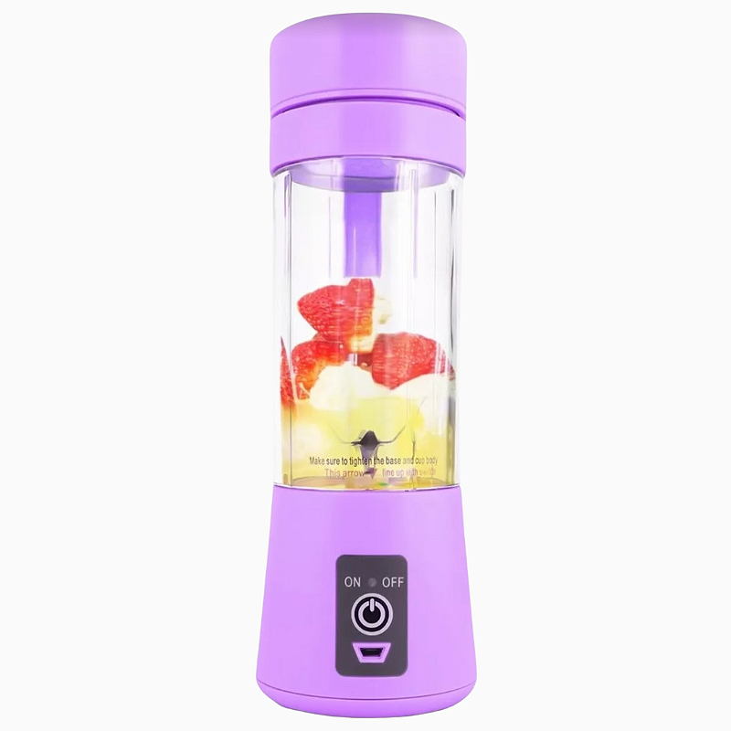 Copo Blender Portátil 380 mL Lilás
