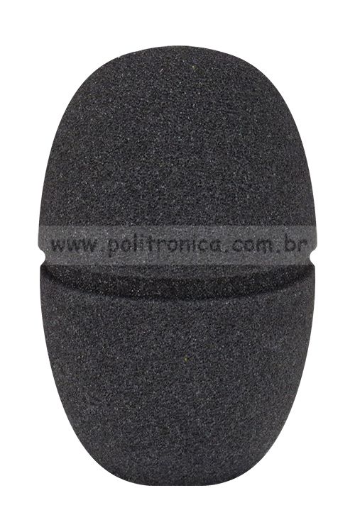 Espuma (Protetor) para Microfone Sennheiser - PL8 - Preta - Lika -  Politrônica - A sua eletrônica