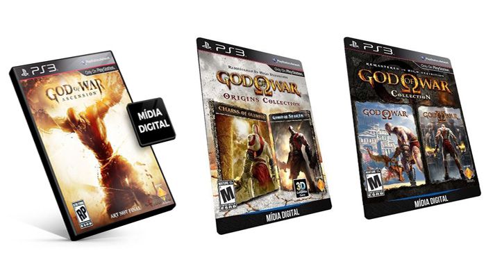 God of War (deus da guerra) Coleção - 5 Games Digitais PSN 