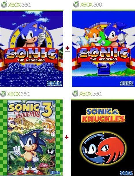 SONIC COLLECTIONS Game Xbox 360 Jogo Digital Original Xbox Live Transf -  ADRIANAGAMES