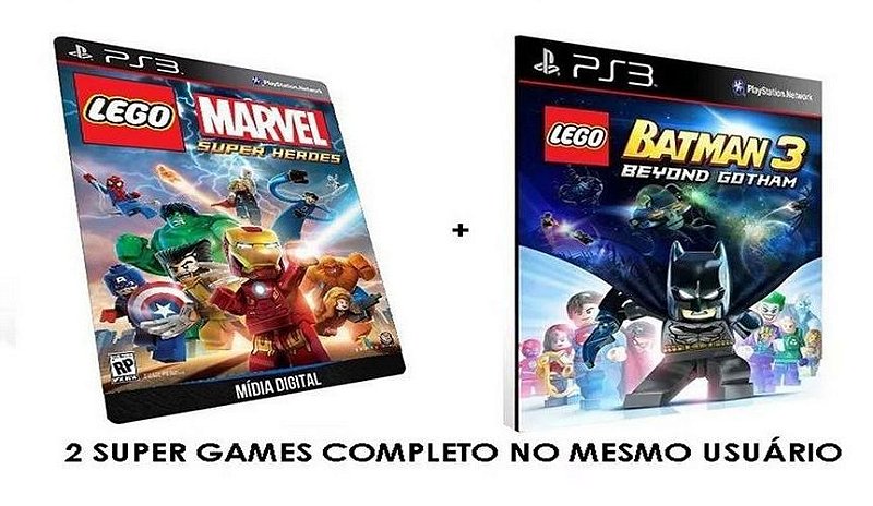 Lego Marvel Super Heroes Game Xbox 360 Licença Digital - ADRIANAGAMES