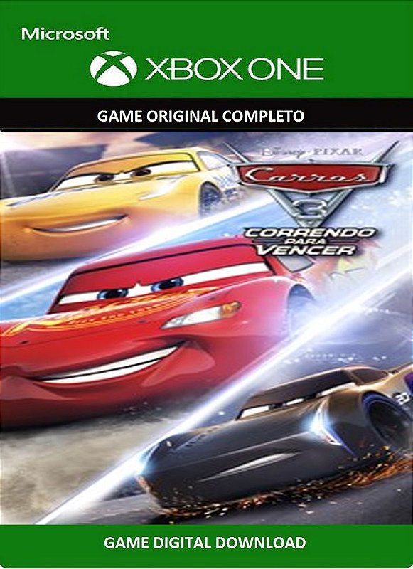 Cars 3 Carros 3 correndo para Vencer Xbox 360 midia fisica original