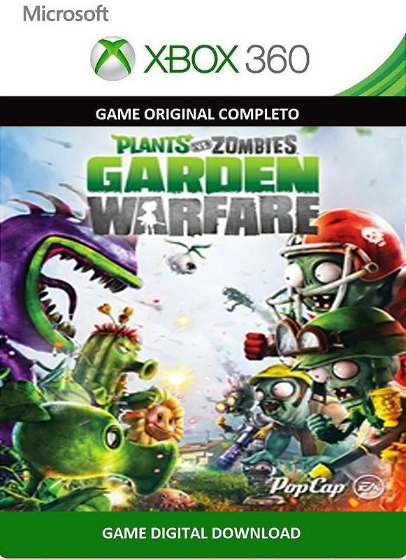 BH GAMES - A Mais Completa Loja de Games de Belo Horizonte - Plants vs.  Zombies: Garden Warfare - Xbox 360