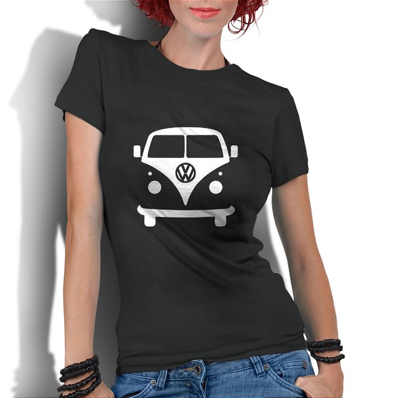 Camiseta Feminina Kombi Carro Antigo Clássico - Personalizadas/ Customizadas/ Estampadas ...