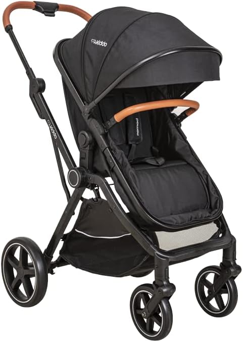 ママノリコ Carrinho Kiddo Nomad Preto 5245 - Ciclone Magazine - Tudo para você