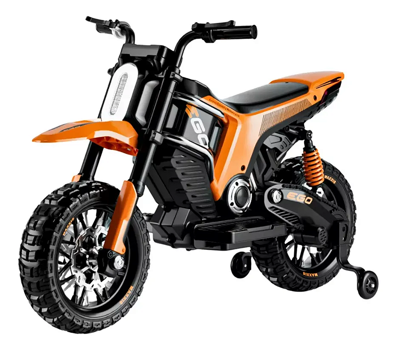 Moto Elétrica Zippy Toys Esportiva ZS 12V Laranja - CE24428