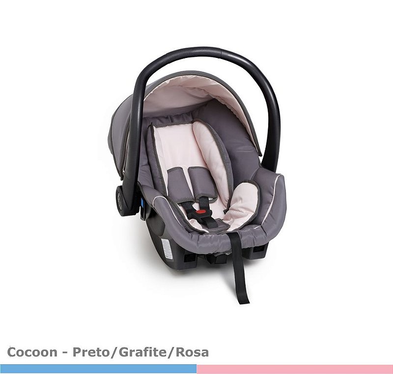 Bebe Conforto Galzerano Cocoon Grafite Rosa Ciclone Magazine Tudo Para Voce