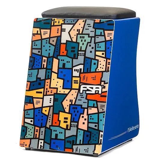 Cajon FSA Design Series FC6625 Favela Eletrico Shop Music Loja