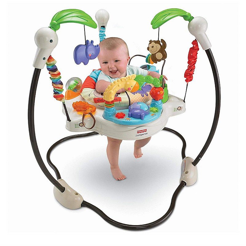 Jumping Jumperoo Luv U Zoo Fisher Price Toy Baby Aluguel de