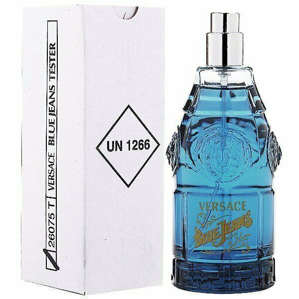 VERSACE BLUE JEANS TESTER 75ML MASCULINO EAU DE TOILETTE - Beaty Outlet  Perfumes Importados