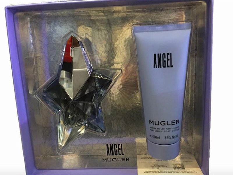 KIT PERFUME ANGEL 50ML + HIDRATANTE 100ML FEMININO EAU DE PARFUM - Beaty  Outlet Perfumes Importados