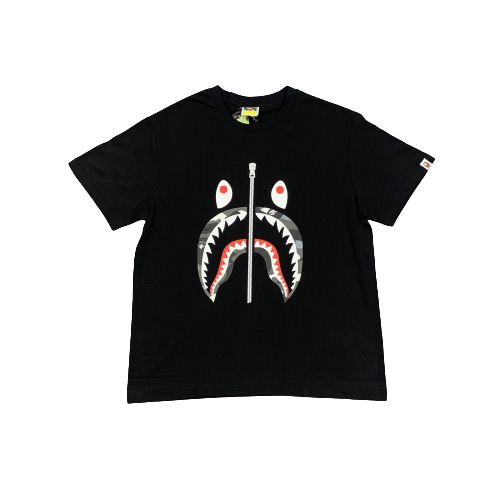 Camiseta Bape Shark Preta - ENCOMENDA - Rabello Store - Tênis, Vestuários,  Lifestyle e muito mais