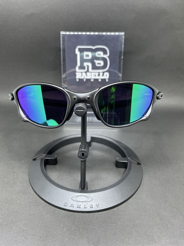 Óculos Ray Ban de Clip Magnético c/ 2 Lentes - Armação Preta