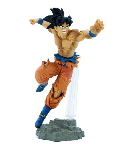 BONECO RESINA GOKU SUPER SAIYAJIN DRAGON BALL Z 21CM