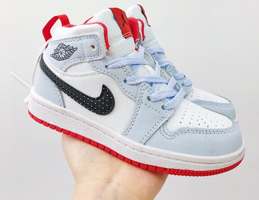 T nis Nike Air Jordan 1 Bue White Infantil Encomenda Rabello