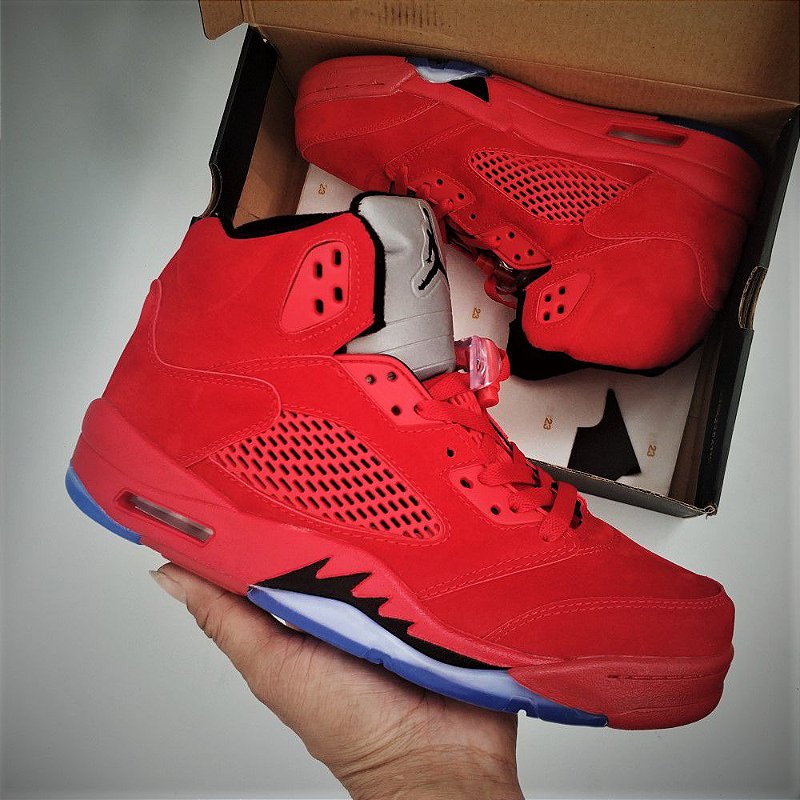 jordan 5 retro all red