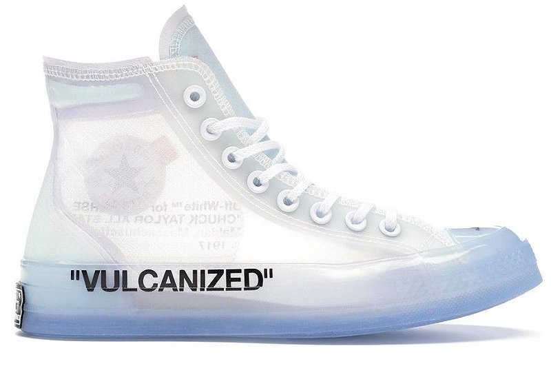 Tênis Converse Chuck Taylor All-Star Vulcanized Hi Off-White PK - ENCOMENDA  - Rabello Store
