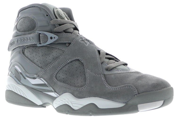 nike air jordan 8 retro cool grey