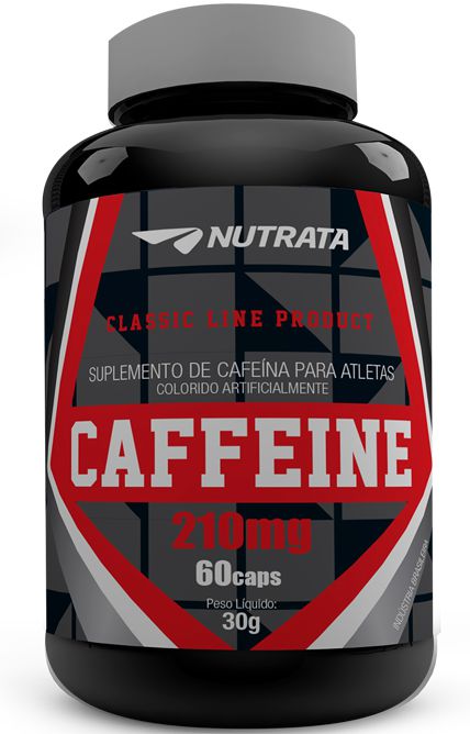 Caffeine 210mg (60 Caps) Nutrata - Barato Suplementos Caffeine 210mg (60 Caps) Nutrata - Barato Suplementos