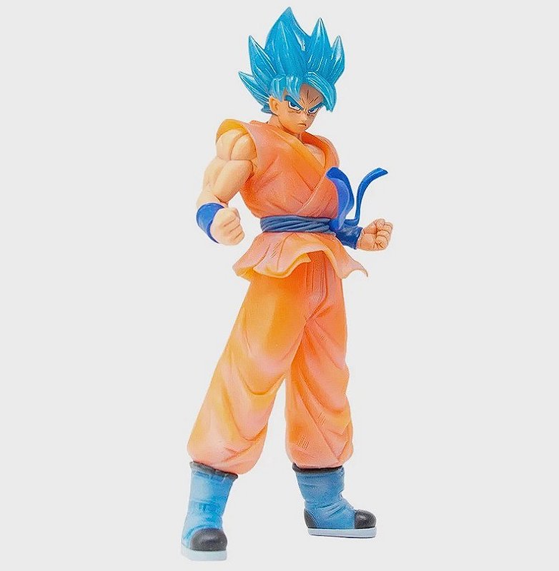 Action Figure Dragon Ball Super - Goku Super Sayajin Blue - Clearise -  Bandai Banpresto - Original - Bragames