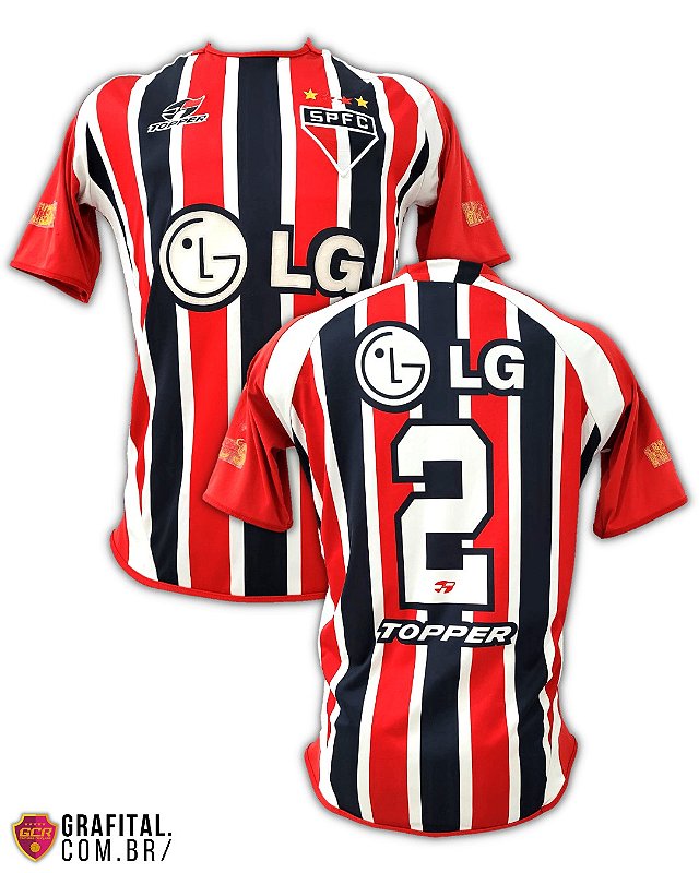 Sao Paulo FC 2005 Home Long Sleeve Shirt - Online Store From
