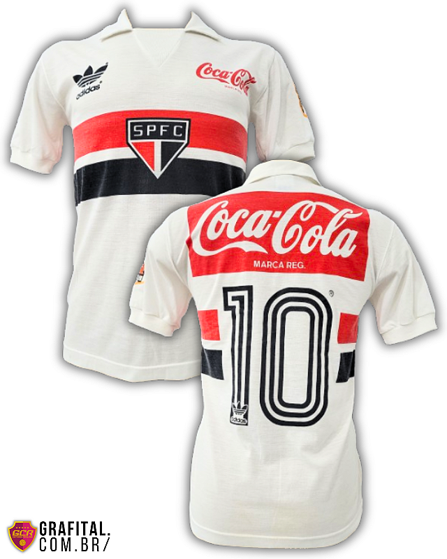 São Paulo 1989/1990 Tamanho P 70x46cm - Grafital Camisas São Paulo 1989/1990 Tamanho P 70x46cm - Grafital Camisas