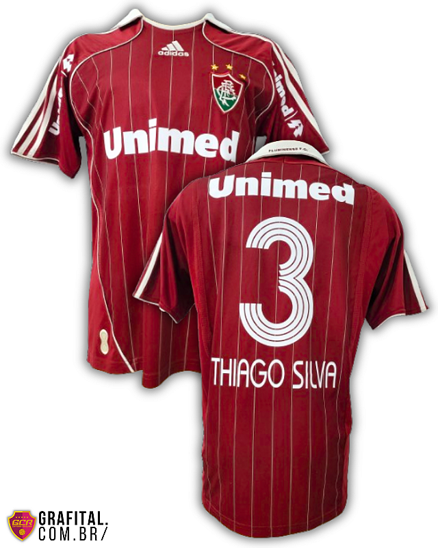 Fluminense 2007/2008 Tamanho M 77x52cm - Grafital Camisas Relíquias