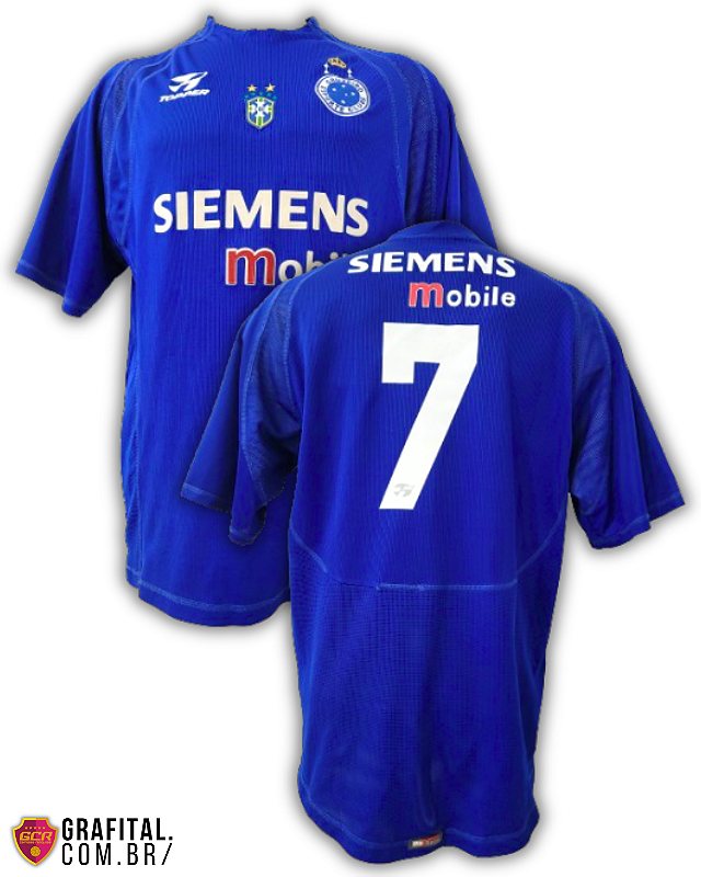 2004年Cruzeiro Esporte Clube ユニ.UKサイズ: L 2004年Cruzeiro Esporte Clube ユニ.UKサイズ: L