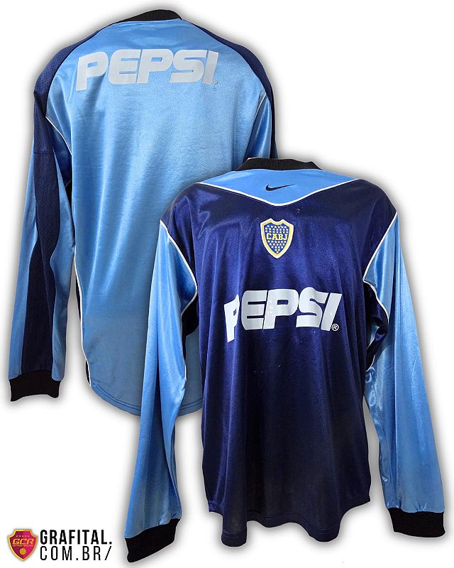 Boca Juniors 2003/2004 Tamanho G 79x57cm - Grafital Camisas Relíquias
