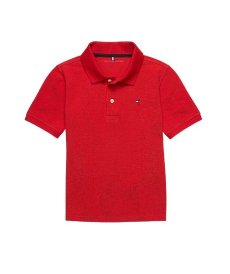 Camisa Polo Infantil Vermelha - Tommy Hilfiger - Heylulibaby | Loja virtual  bebês e puericultura | Campo Grande