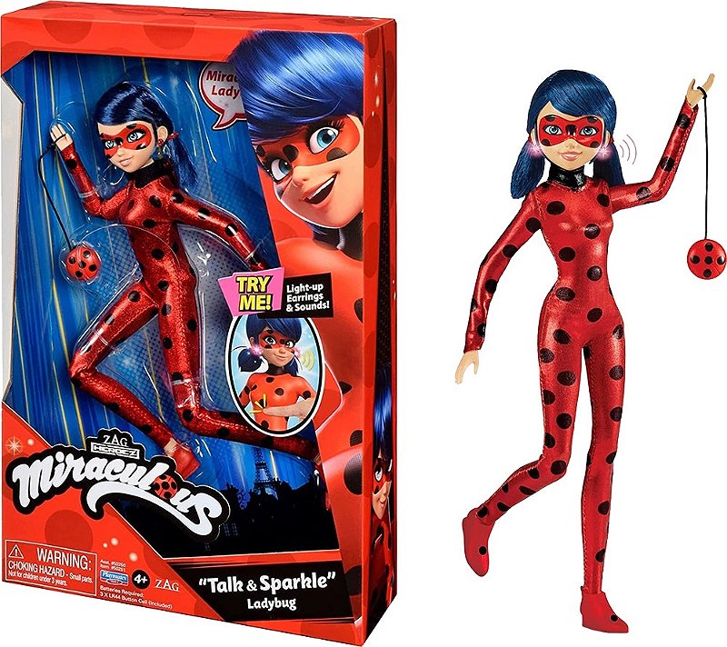 Boneco Cat Noir Miraculous The Movie Playmates Brinquedo 50015 em