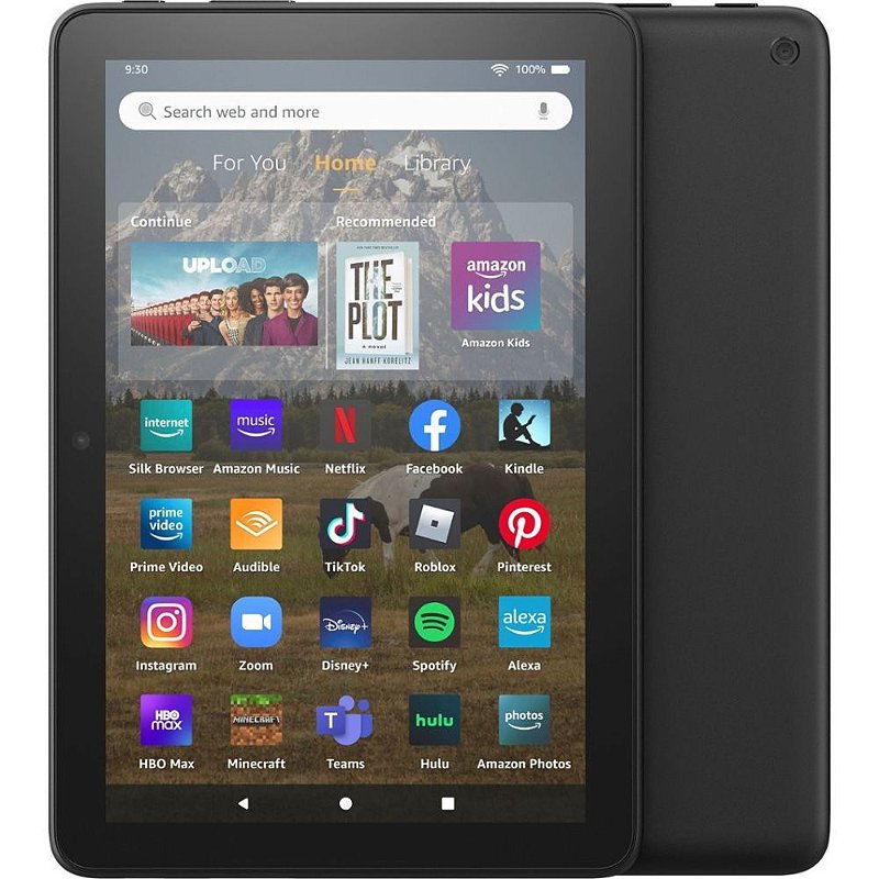 Tablet  Fire HD 8 12° Gen 8'' 32 GB Wi-Fi - Preto - NMS