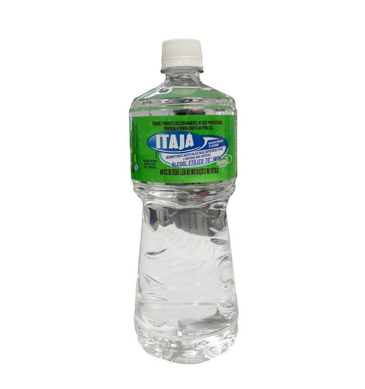 Álcool Liquido 70% 1lt Itaja - embalagens descartáveis em geral , produtos  limpeza e artigos festa e papelaria